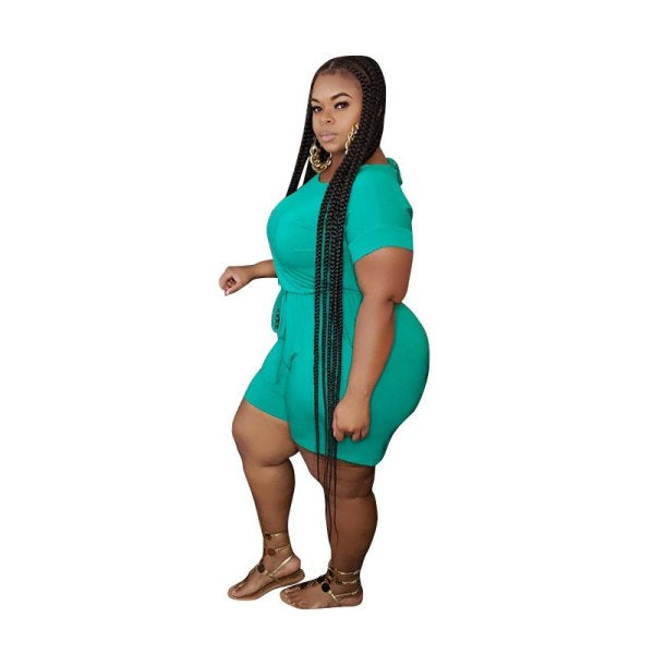 Plus Size Romper