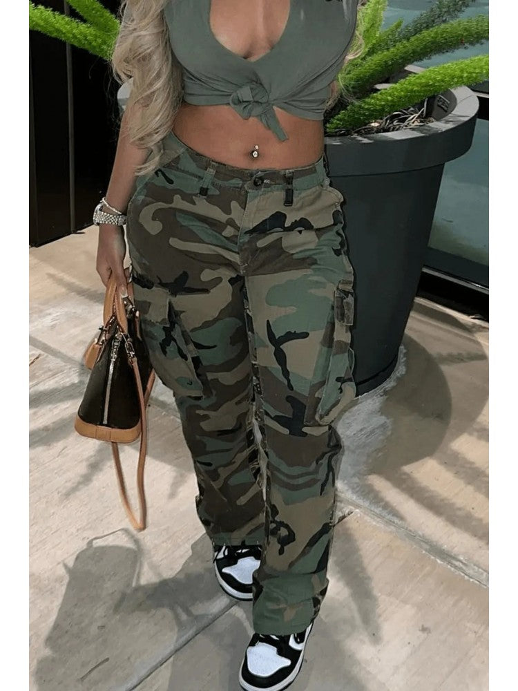Camo Cargo Pants