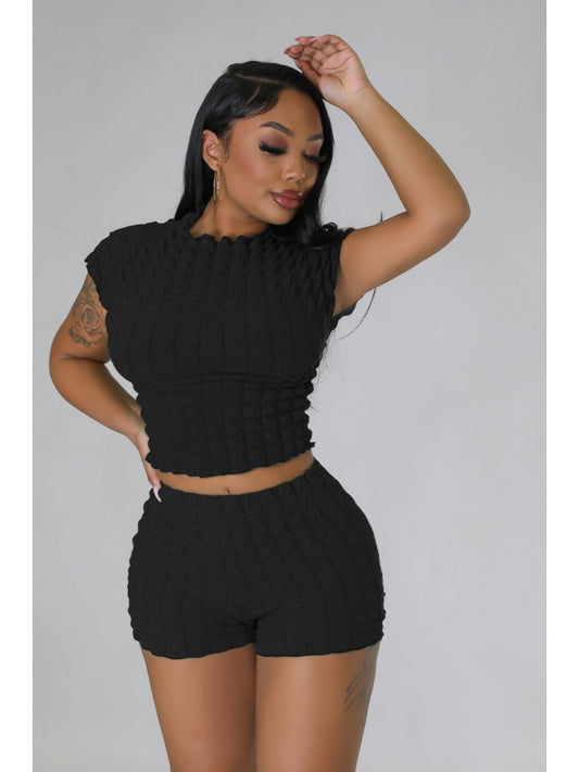 Pure Color Short Set