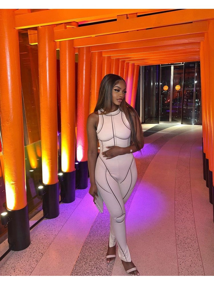 Crew Neck Trouser Set