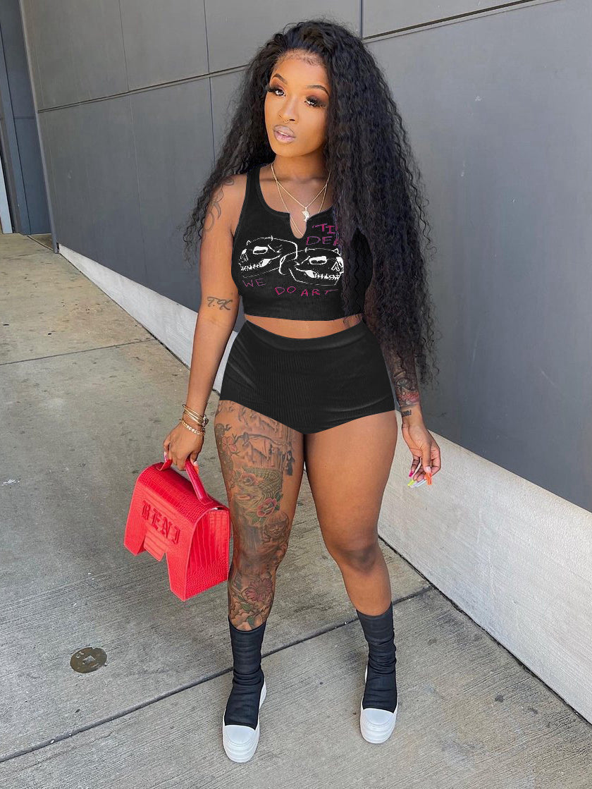 Sexy 2 Piece Short Set