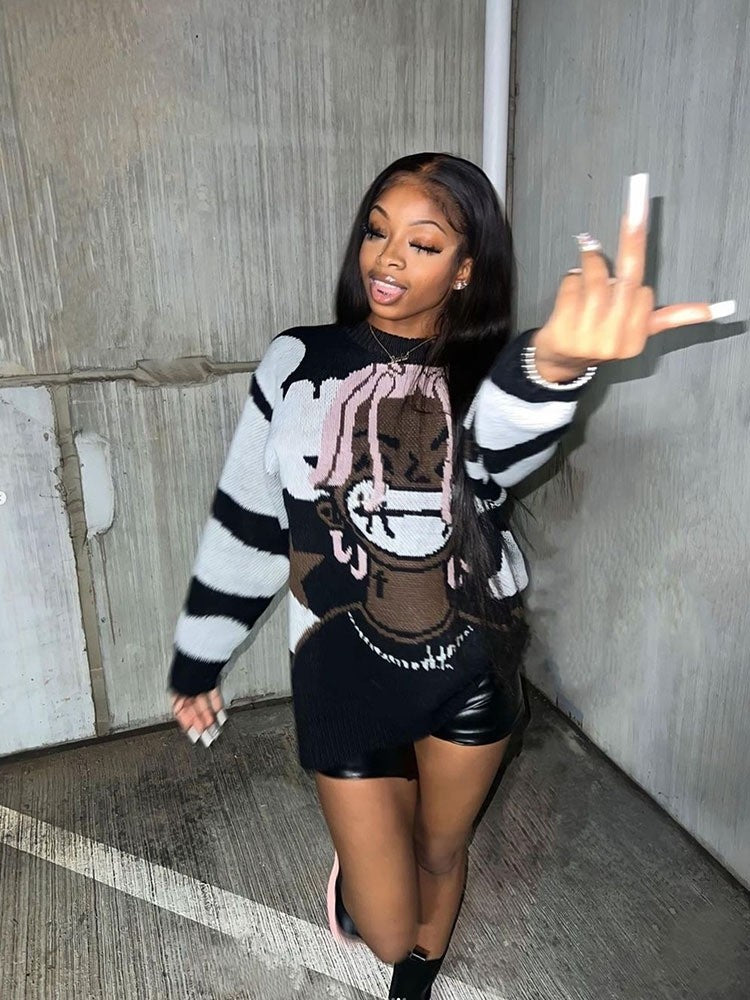 Graphic Sweater