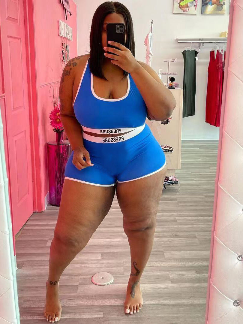 Plus Size Short Swimsuit