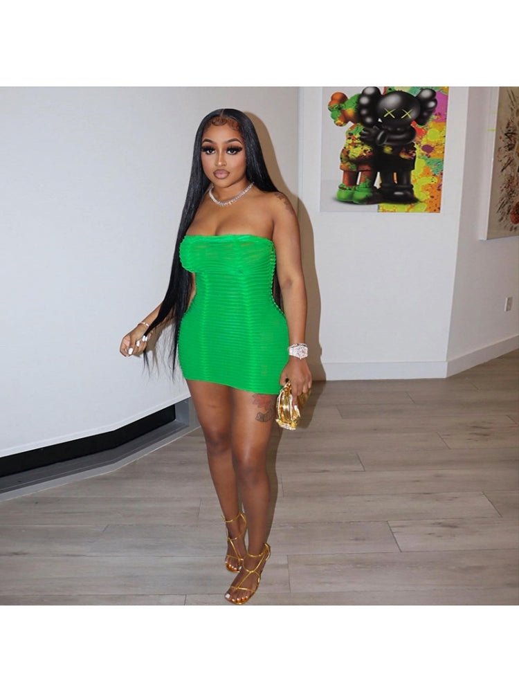 Night Out Strapless Dress